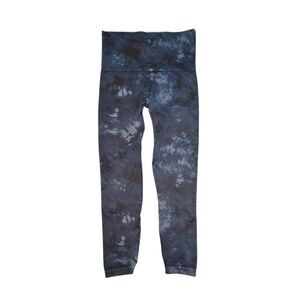 SPANX Look At Me Now Tie Dye Blue Legging XL Slimming Compression